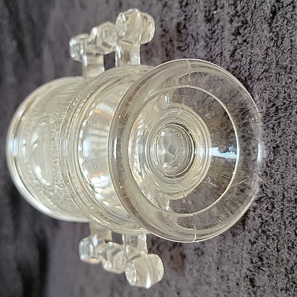 Swan Spooner EAPG Clear Glass 1883 Antique - Picture 4 of 5